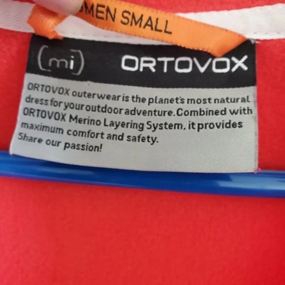 Ortovox Fleece Melange Wool-Blend Hoodie Jacket Size S - Picture 8 of 16